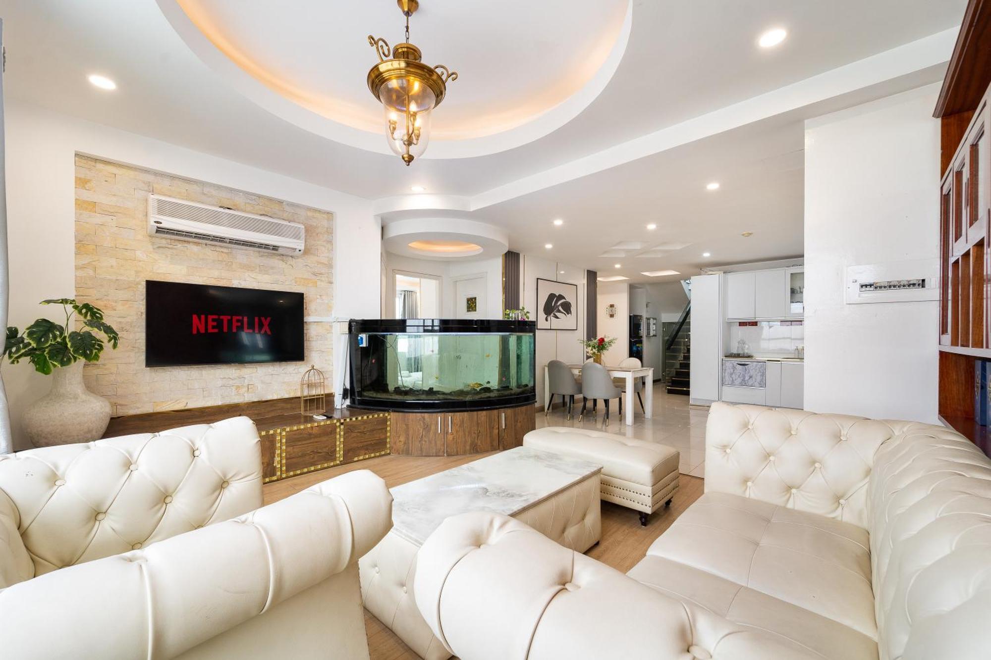 White Penthouse-rooftop Pool Private -central Căn hộ *